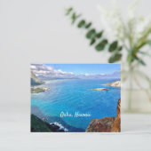 Oahu, Hawaii  Postkarte (Stehend Vorderseite)