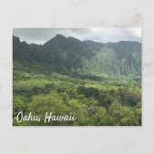 Oahu, Hawaii Postkarte (Vorderseite)