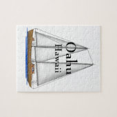 Oahu Hawaii Puzzle (Horizontal)