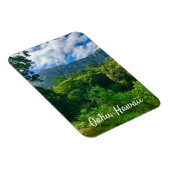 Oahu, Hawaii Regenwald Magnet (Rechte Seite)