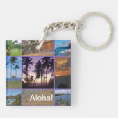 Oahu, Hawaii Schlüsselanhänger (Rückseite)