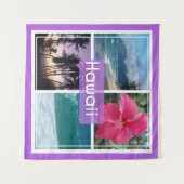 Oahu, Hawaii Seascape Wandteppich (Vorderseite (Horizontal))