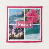 Oahu, Hawaii Seascape Wandteppich (Vorderseite)