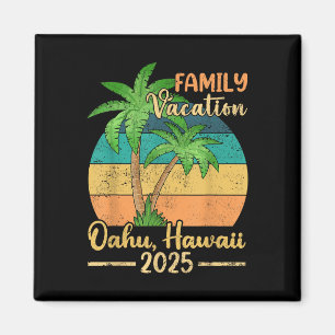 Oahu Hawaii Strand Familienurlaub 2025 Sommer  Magnet
