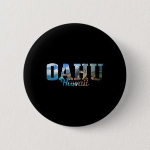 Oahu Hawaii Surfer-Geschenk Souvenir Button