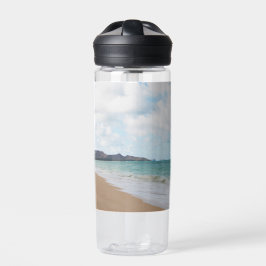 Oahu Hawaii Tropical Beach Landschaft Art Trinkflasche