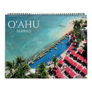 o'ahu hawaii usa 2025 groß kalender
