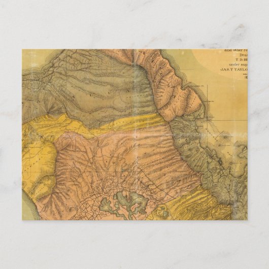 Oahu, Hawaiianische Inseln Postkarte (Vorderseite)