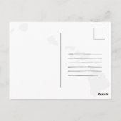 Oahu Island Hawaii Retro Palmen 60er Souvenirs Postkarte (Rückseite)