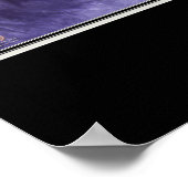 Oahu Island Hawaii Satellite Poster Karte (Ecke)