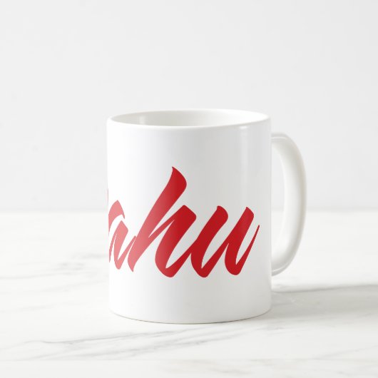 Oahu Kaffeetasse (VorderseiteRechts)