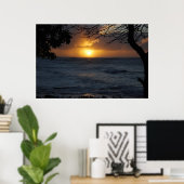 Oahu Sunset Poster (Heimbüro)