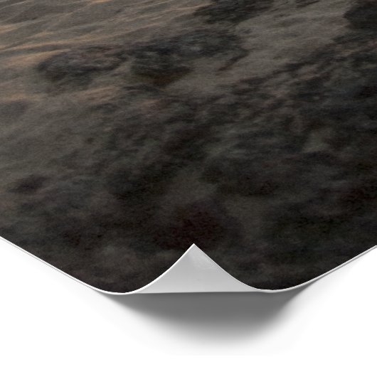 Oahu Sunset Poster (Ecke)