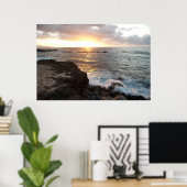Oahu Sunset Poster (Heimbüro)
