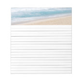 Oahu Surf Lined Note Pad Notizblock (Vorderseite)