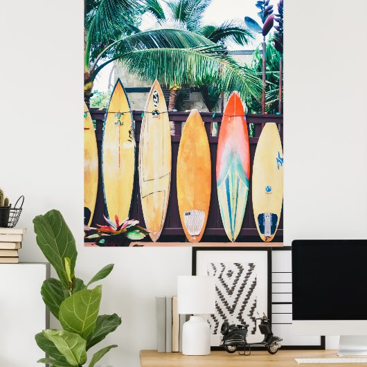 Oahu Surf | Poster (Heimbüro)