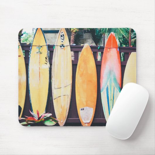 Oahu Surfboards | Mousepad (Mit Mouse)