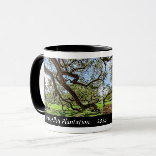 Oak Alley Plantation, Südliche Olivenbäume Tasse (Vorderseite Links)