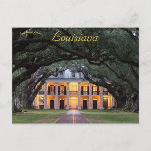 Oak Alley Plantation Vacherie Louisiana Postkarte
