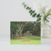 Oak Alley PlantationLouisiana Postkarte (Stehend Vorderseite)