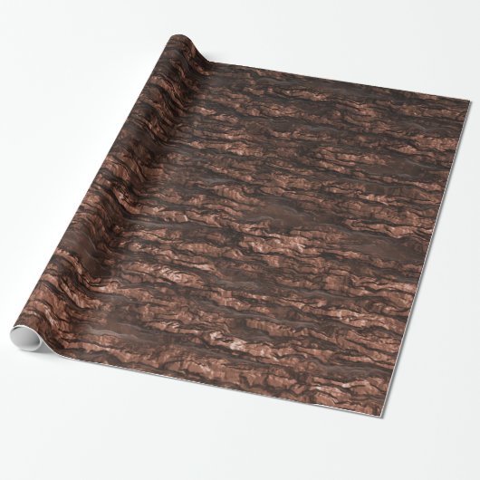 Oak Bark Camouflage Geschenkpapier (Ungerollt)