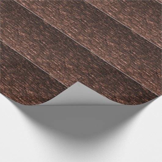 Oak Bark Camouflage Geschenkpapier (Ecke)