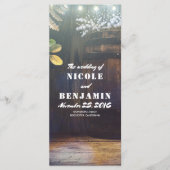 Oak Barrel Rustic Barn Gipskraut Programme (Vorderseite)