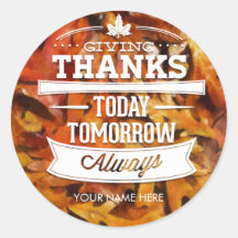 Oak-Blätter Erntedank Herbst Erntesiegel