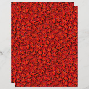 Oak Blätter Nature Art Pattern Scrapbook