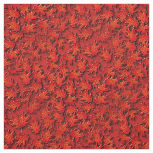 Oak Blätter Nature Art Pattern Stoff (Muster)