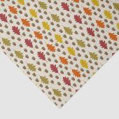 Oak Blätter und Acorns Herbsthochzeit Seidenpapier (Ausschnitt)