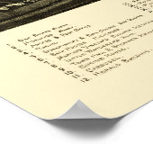 Oak Bluffs, MA Panoramic Karte - 1890 Poster (Ecke)