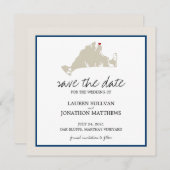 Oak Bluffs Martha's Vineyard | SAVE THE DATE (Vorne/Hinten)