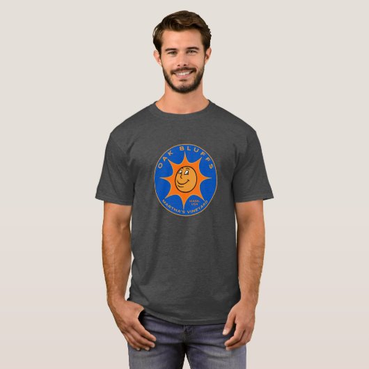 Oak Bluffs - Martha's Vineyard Sunshine T-Shirt (Vorne ganz)