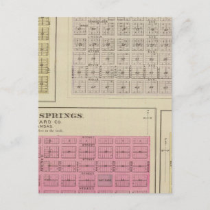 Oak City, Shockeyville, Cale, Kansas Postkarte