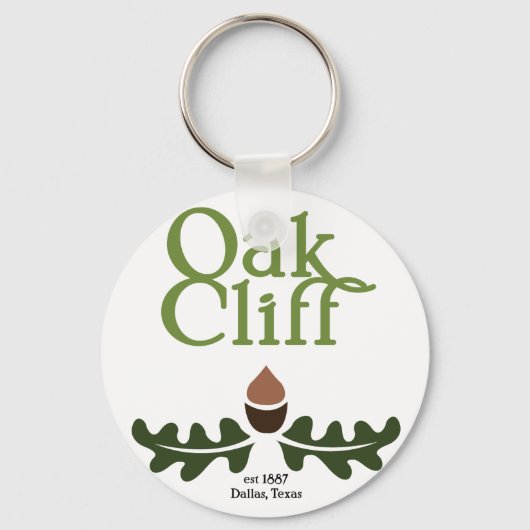 Oak Cliff Historic Schlüsselanhänger (Vorderseite)