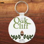 Oak Cliff Historic Schlüsselanhänger (Vorderseite)
