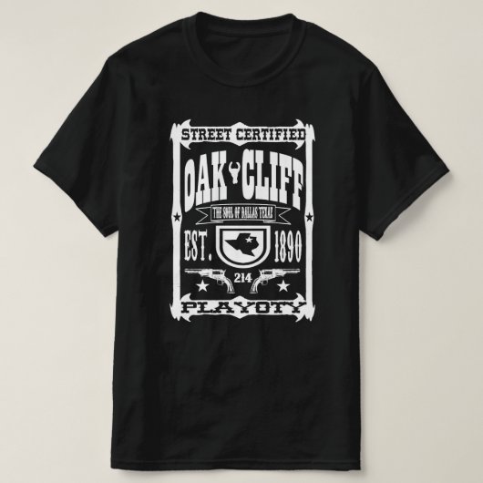Oak Cliff! T-Shirt (Design vorne)