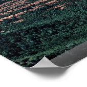 Oak Creek Canyon von der Schnebly Hill Road, Autob Poster (Ecke)