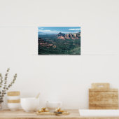 Oak Creek Canyon von der Schnebly Hill Road, Autob Poster (Küche)