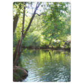 Oak Creek I in Sedona Arizona Naturfotografie Klemmbrett (Rückseite)