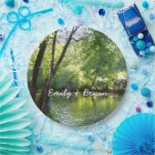 Oak Creek I in Sedona Arizona Naturfotografie Pappteller (Party)