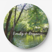 Oak Creek I in Sedona Arizona Naturfotografie Pappteller (Vorderseite)