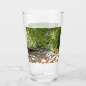 Oak Creek II in Sedona Arizona Naturfotografie Glas (Rückseite)