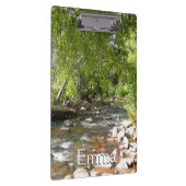 Oak Creek II in Sedona Arizona Naturfotografie Klemmbrett (Rechts)