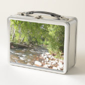 Oak Creek II in Sedona Arizona Naturfotografie Metall Brotdose (Vorderseite)