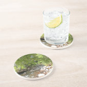 Oak Creek II in Sedona Arizona Naturfotografie Sandstein Untersetzer (Seite)