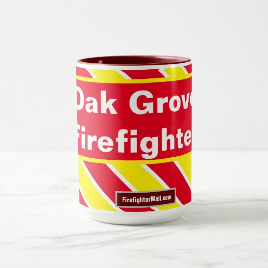 Oak Grove Firefighter-Tasse Tasse (Zentrum)