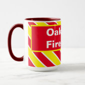 Oak Grove Firefighter-Tasse Tasse (Links)