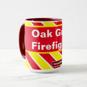 Oak Grove Firefighter-Tasse Tasse (Vorderseite Links)